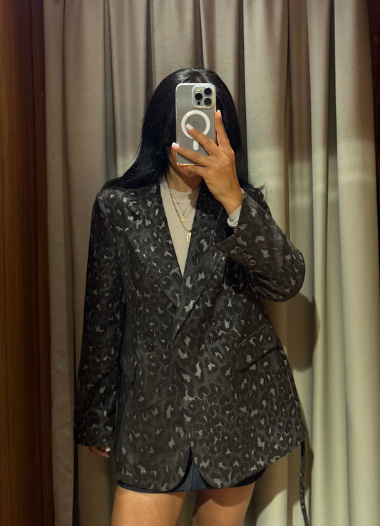 Kuşaklı Blazer Ceket