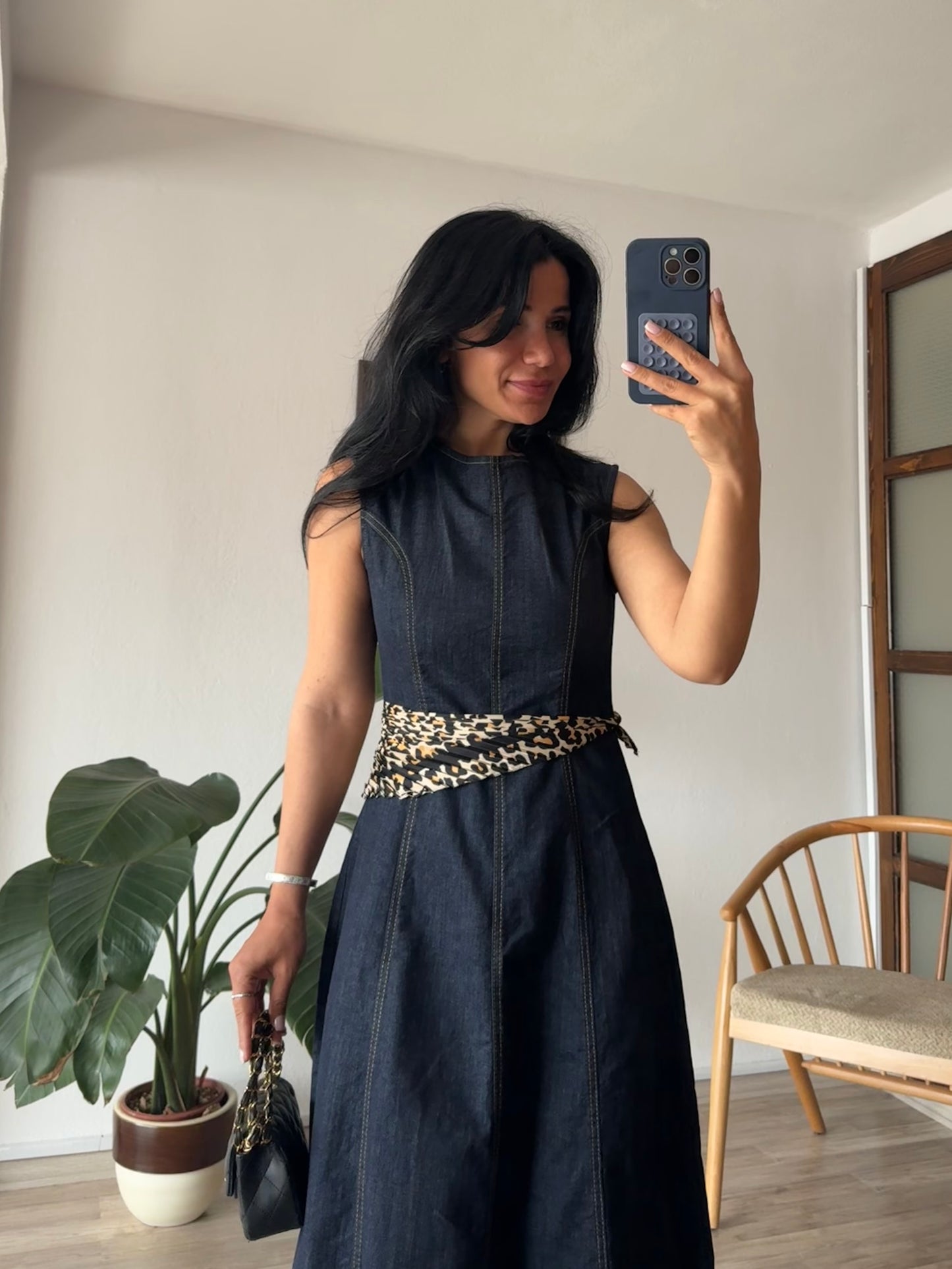 Denim Elbise