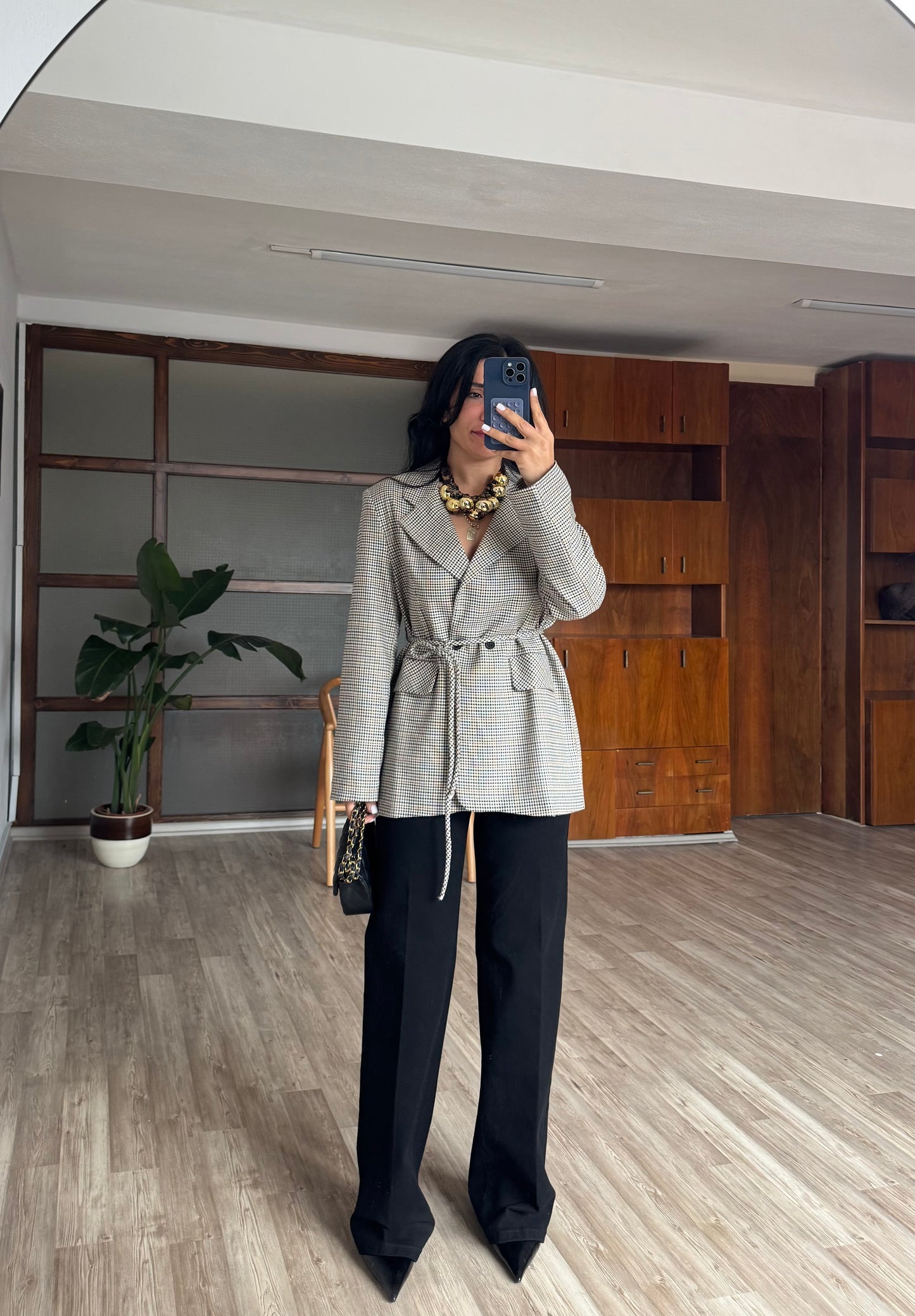 Kuşaklı Blazer