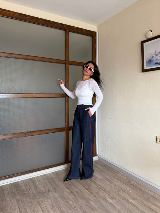 Yanı Şeritli Pantolon