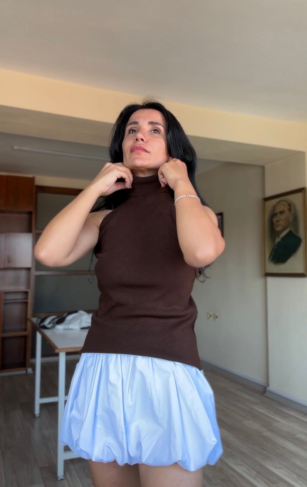 Balıkçı Yaka Bluz