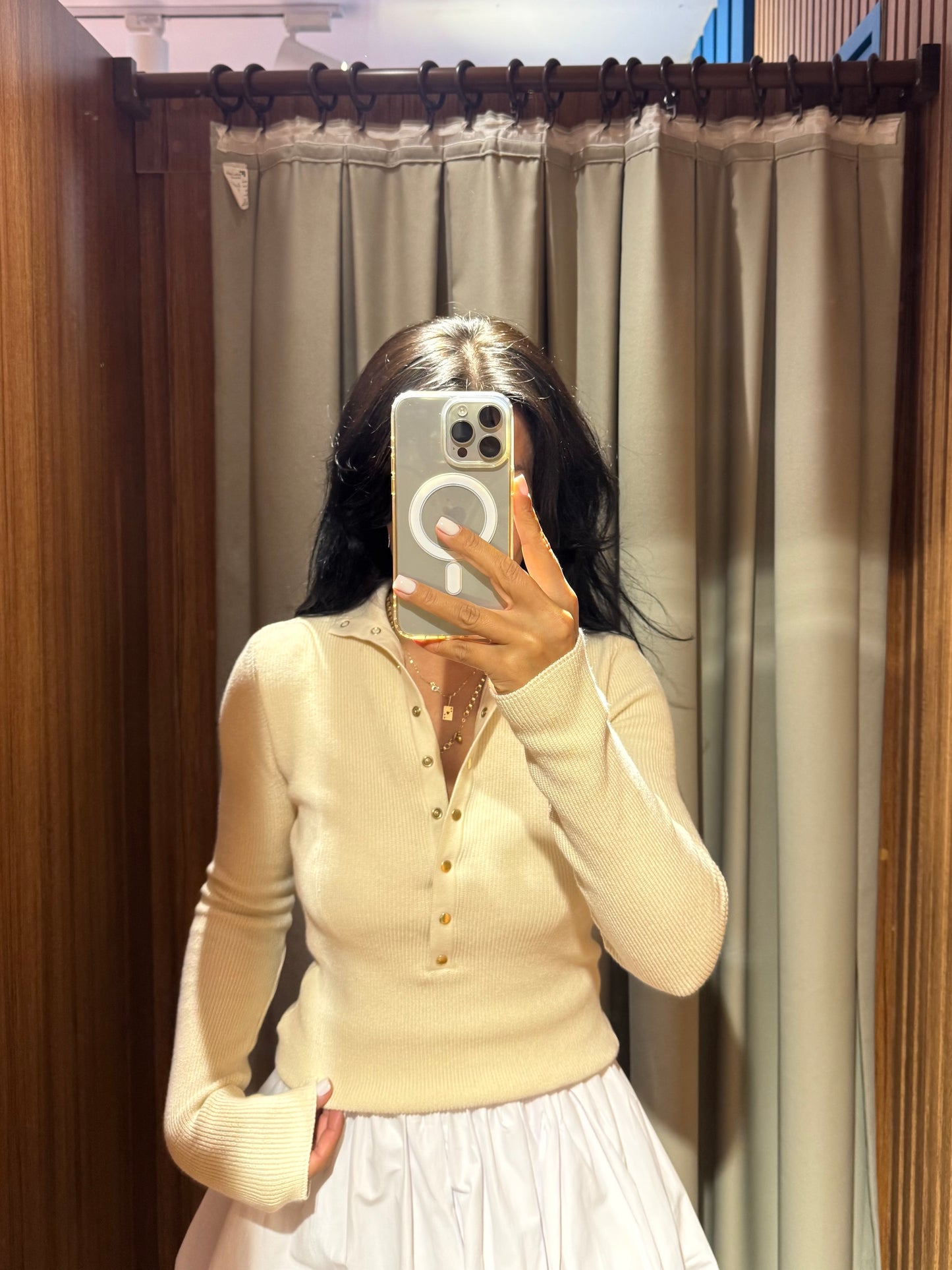 Çıtçıt Düğmeli Kazak