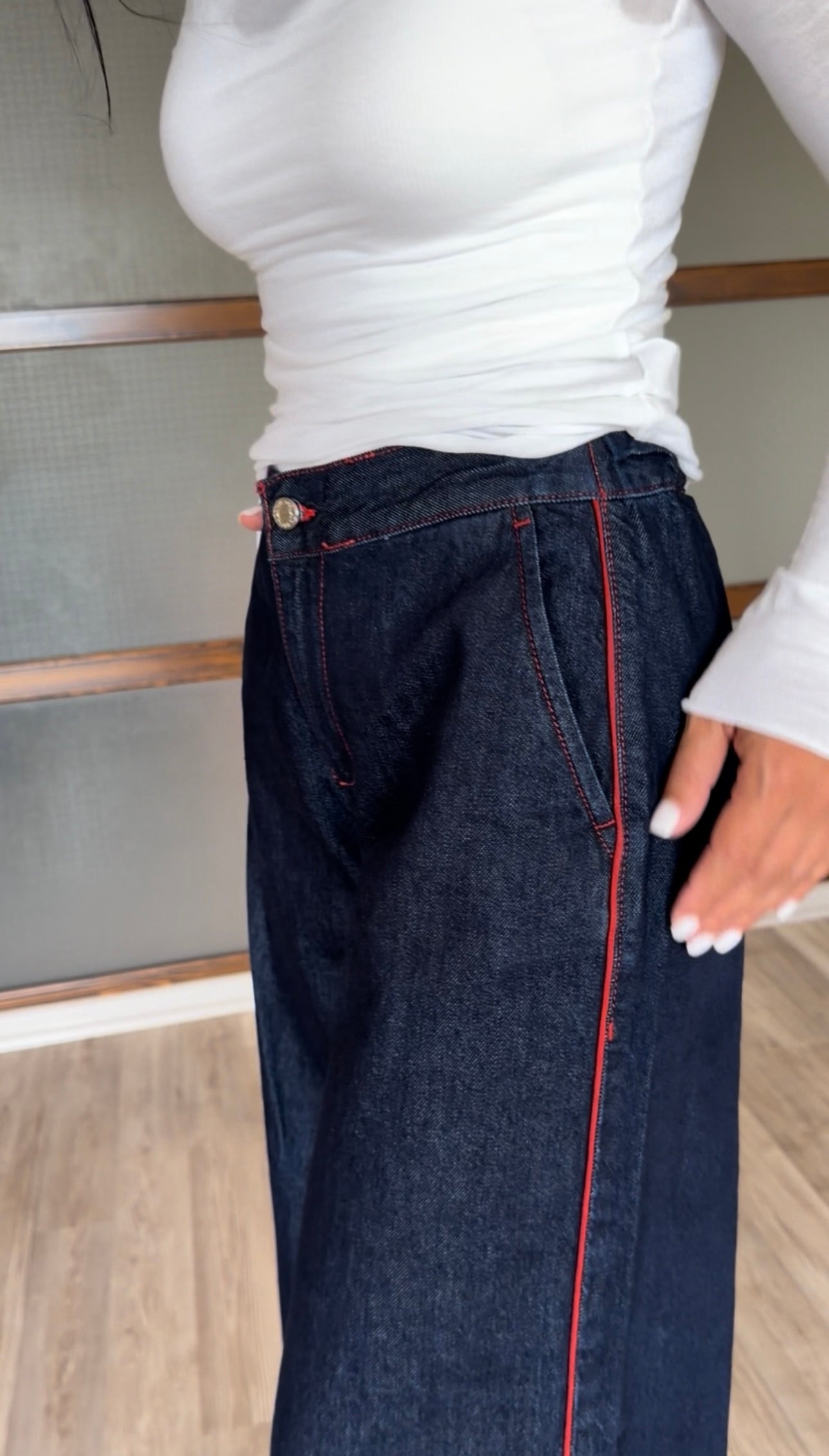 Yanı Şeritli Pantolon