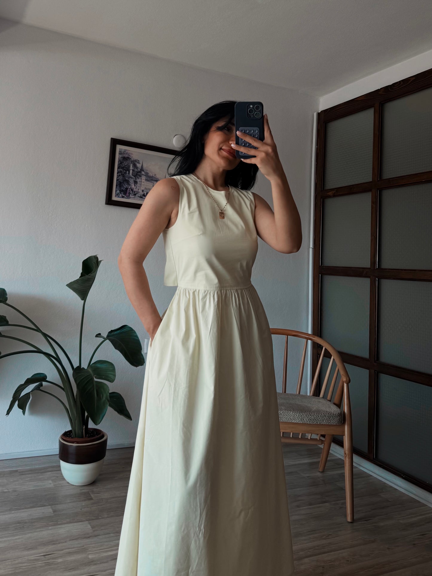 Poplin Elbise
