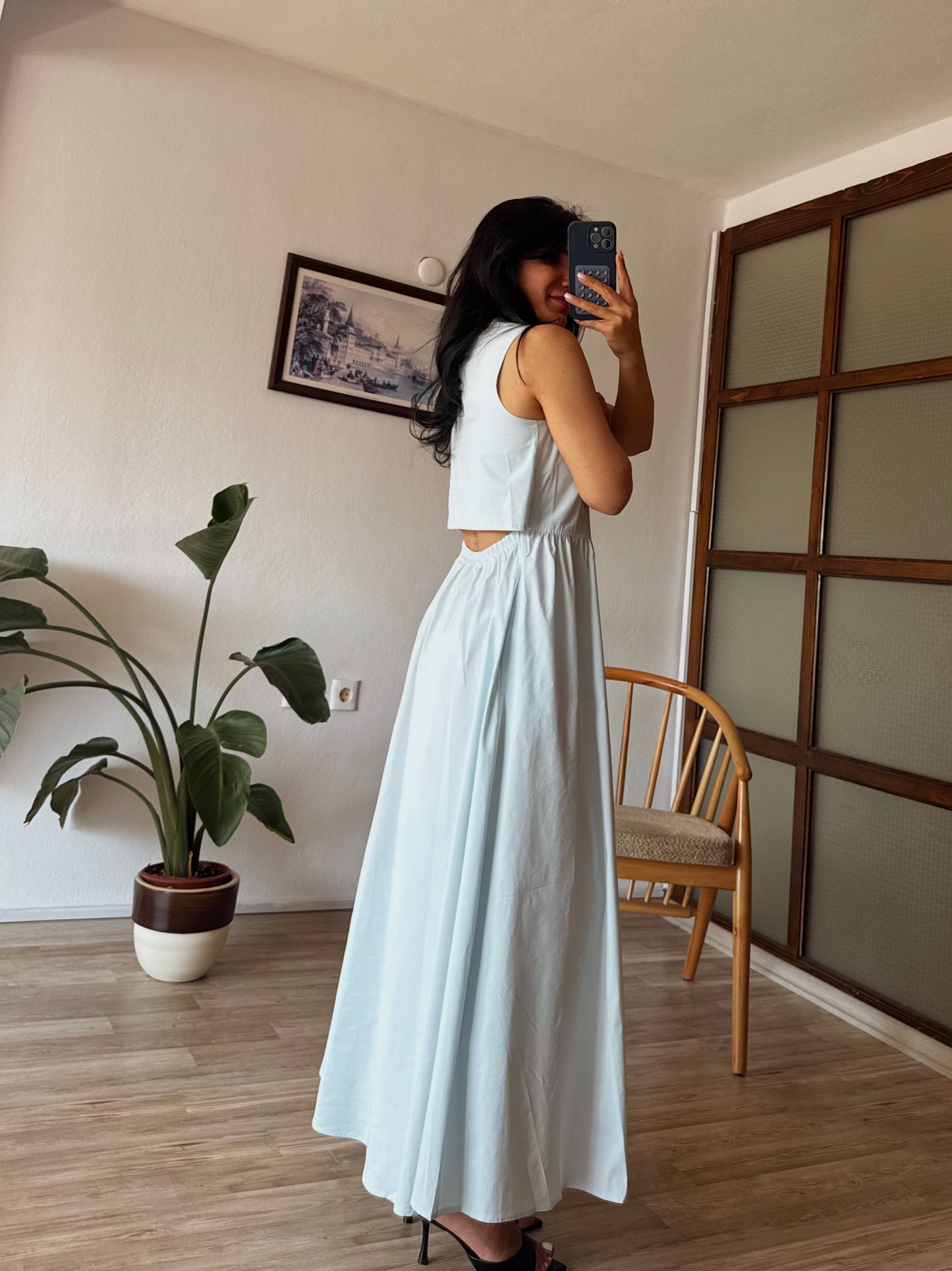 Poplin Elbise