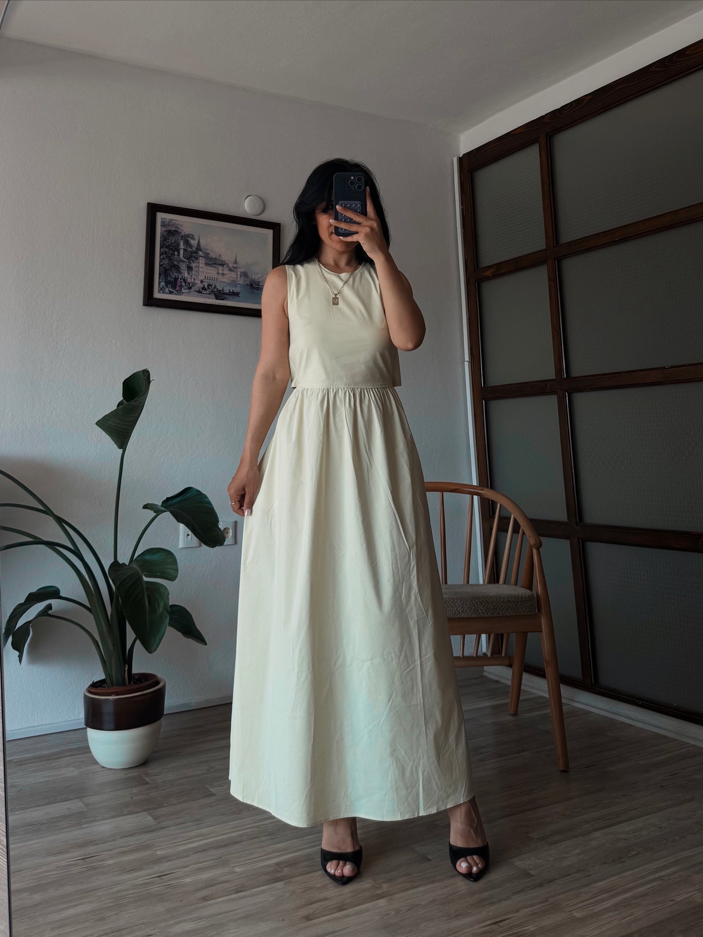 Poplin Elbise