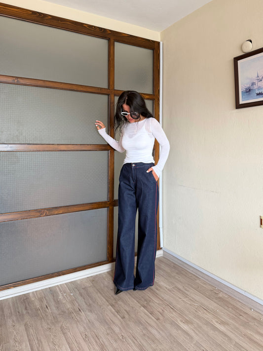 Yanı Şeritli Pantolon