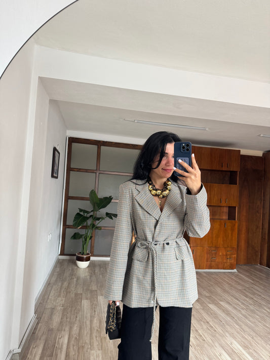 Kuşaklı Blazer