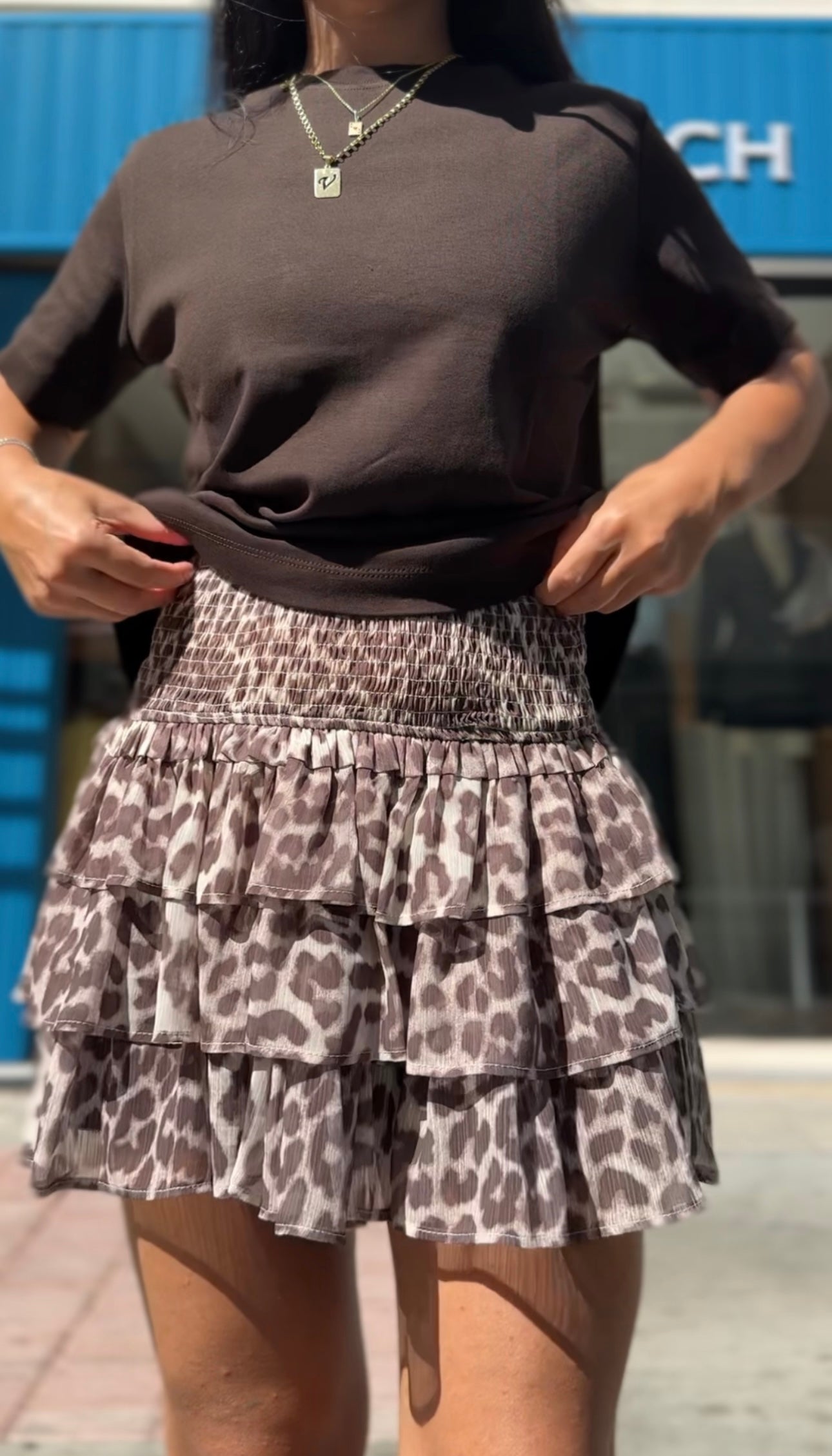 Leopar Mini Etek
