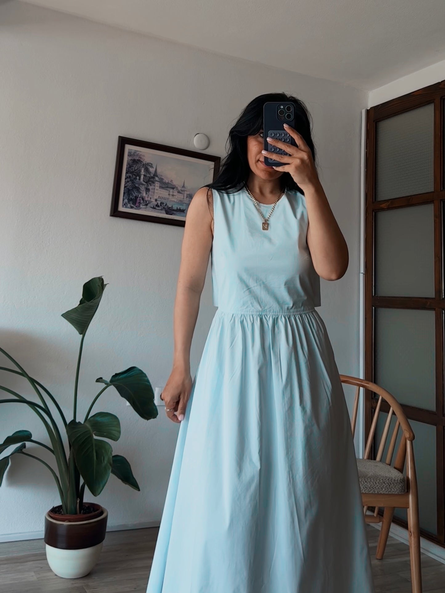 Poplin Elbise