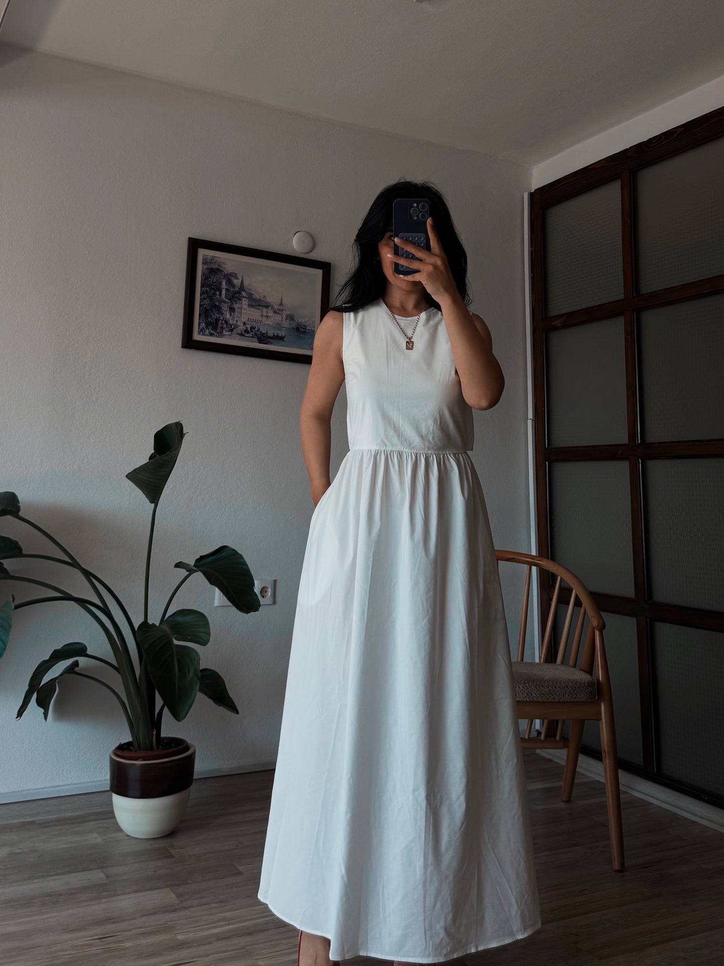 Poplin Elbise