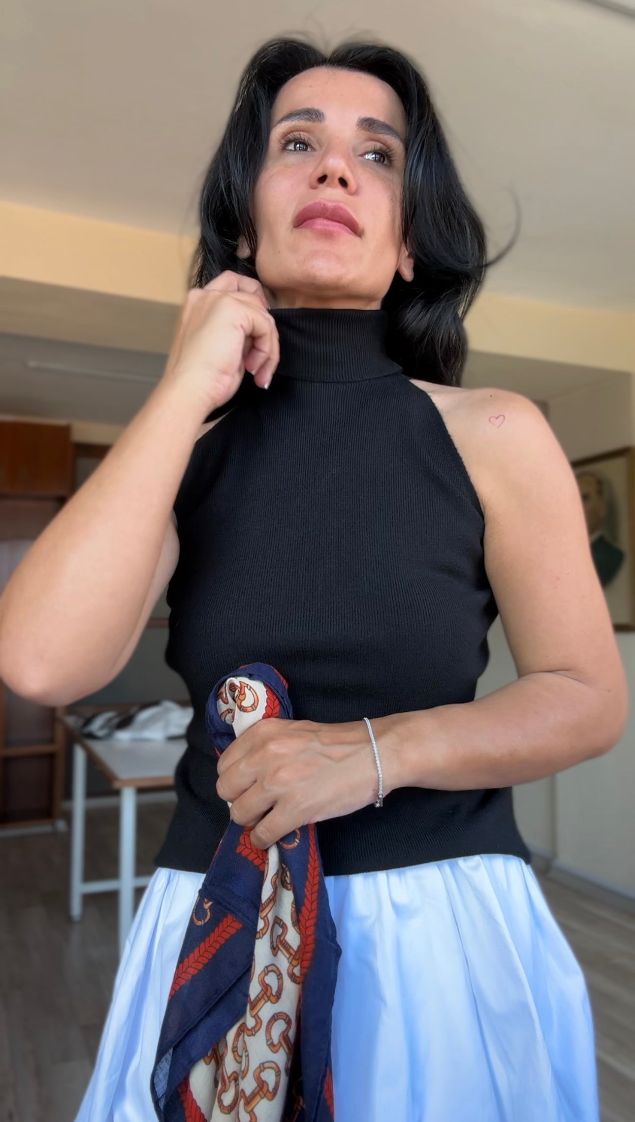 Balıkçı Yaka Bluz