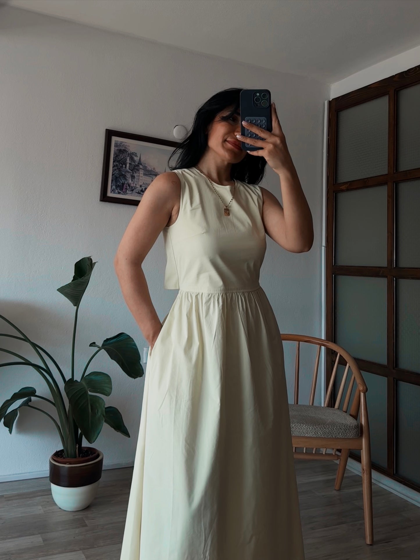 Poplin Elbise