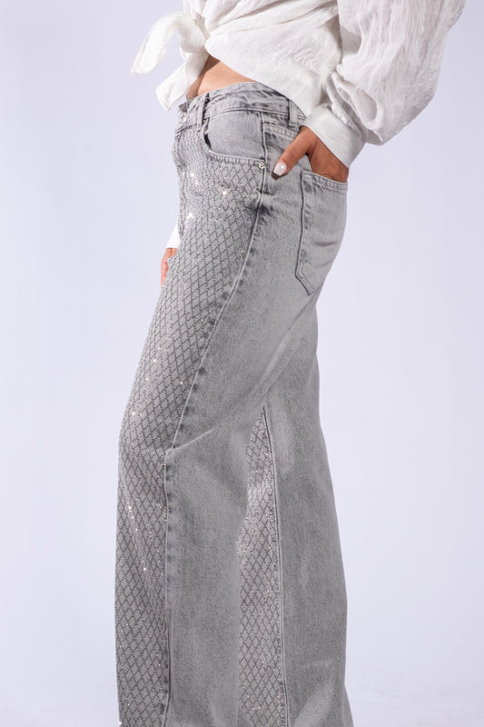 Taşlı Jean